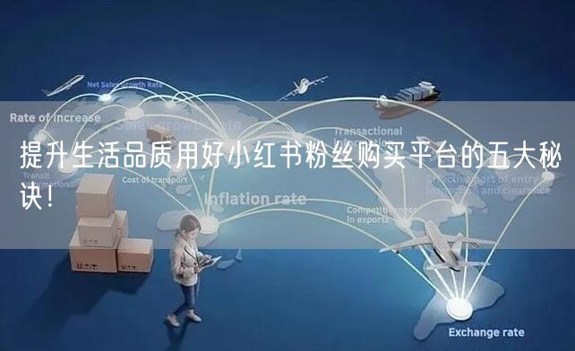 提升生活品质用好小红书粉丝购买平台的五大秘诀！